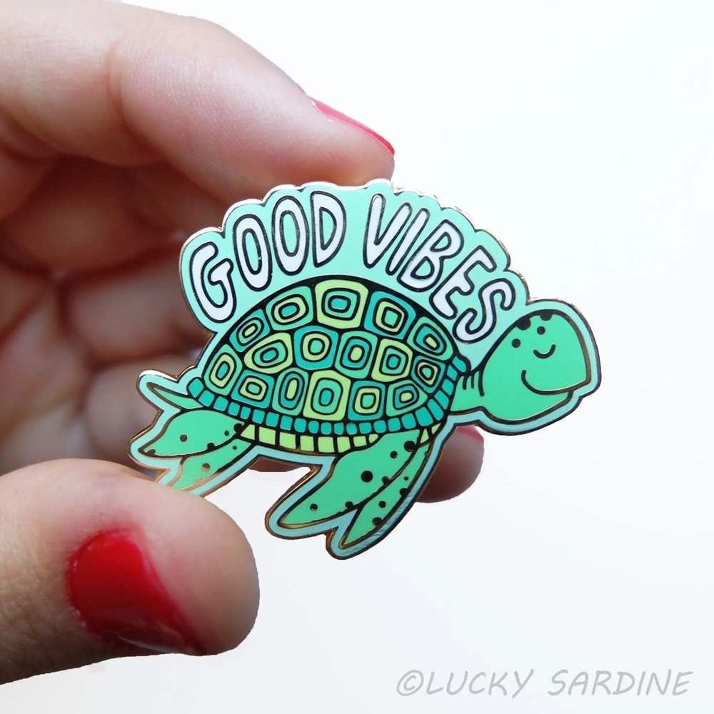 Turtle Pin - Picture 3 of 4